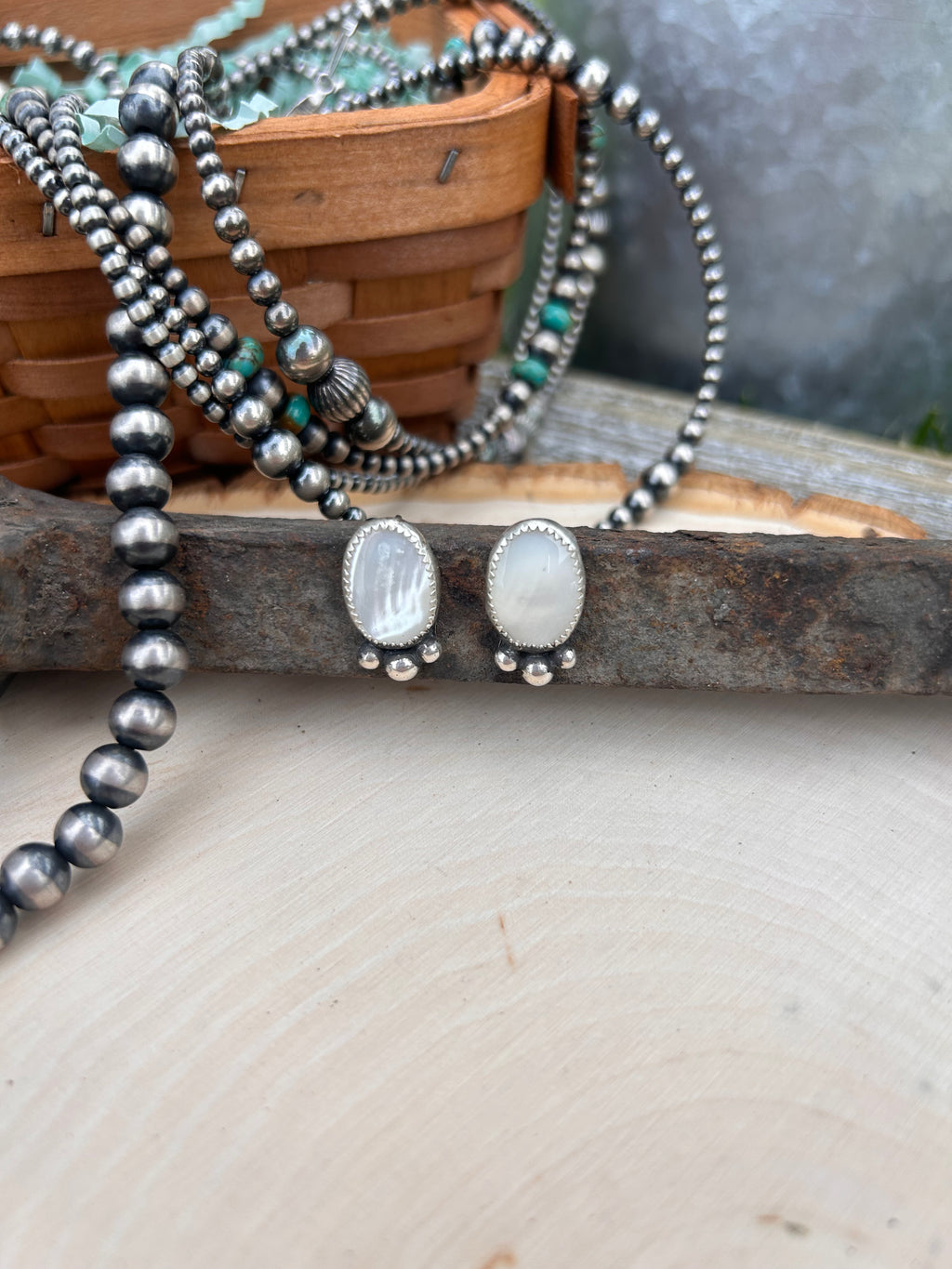 Mother of Pearl Earrings