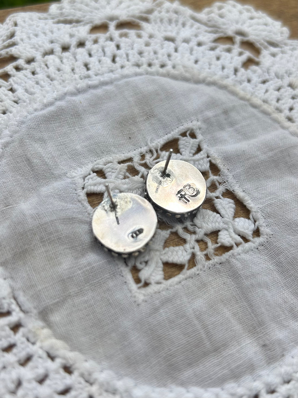 Sonora Turquoise Round Earrings